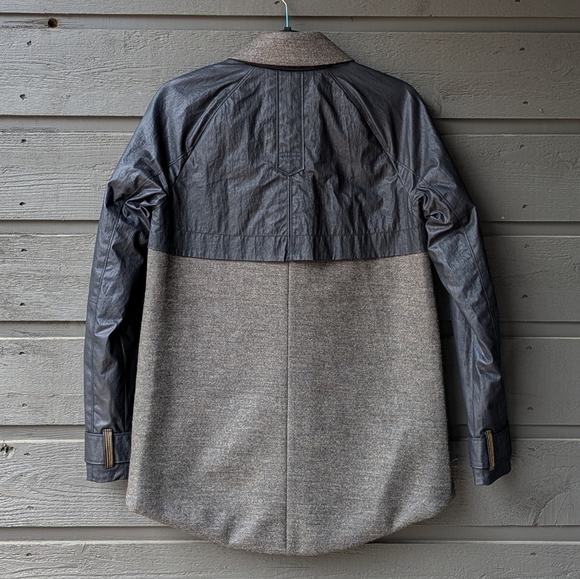 NWT Sorel Aylwin Trench Wool Jacket Size Small - Picture 7 of 15